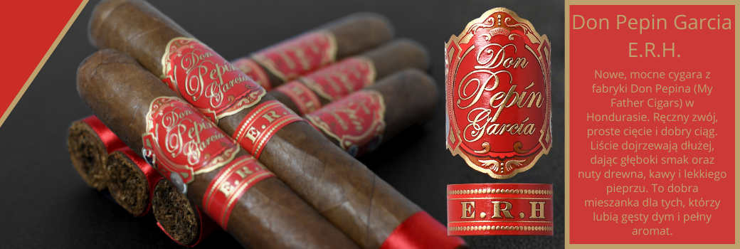 Nowe cygara Don Pepin Garcia E.R.H.