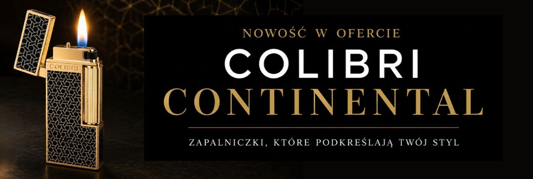 Zapalniczki Colibri Continental już w TabakOnline.com