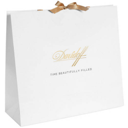 Papierowa torba Davidoff Extra Large White 40001802