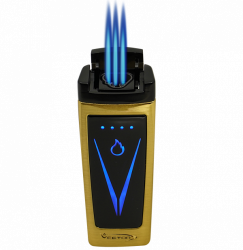 Zapalniczka Vector ICON-II 09 Gold Satin