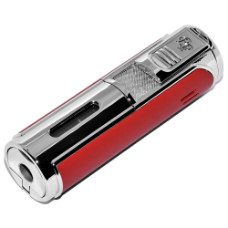 Zapalniczka Rocky Patel Envoy Chrome & Soft Touch Red