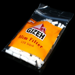 Filtry Gizeh Slim - filtry papierosowe (120+30 szt)