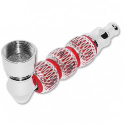 Fajka metalowa 52058 Red