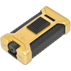 Zapalniczka Colibri Ascari LI250T7 Gold Black (3 dysze + 2x wyrzynarka)