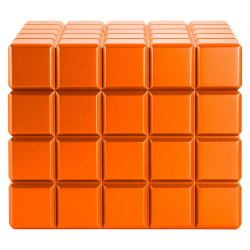 Humidor Colibri Heritage Cube HU125T6 Orange