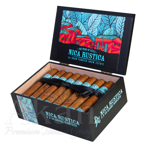 Cygara Drew Estate Nica Rustica Adobe Robusto (25 cygar)