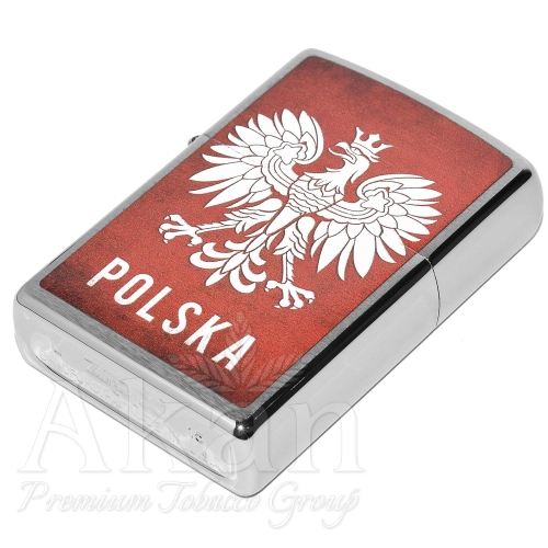 Zapalniczka Zippo Polska Brushed Chrome 60002128