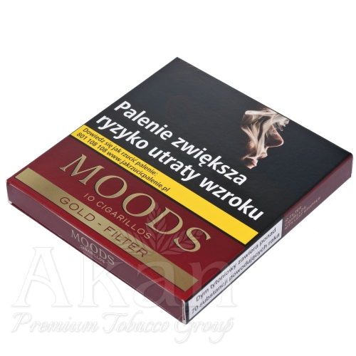Dannemann Moods Gold Filter (10 cygaretek)