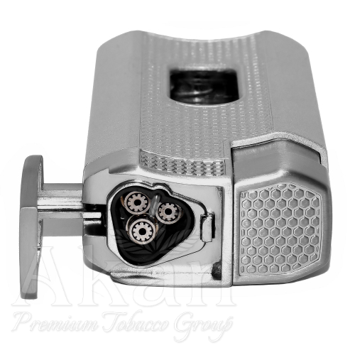 Zapalniczka Macanudo Silver (+ V-Cutter)