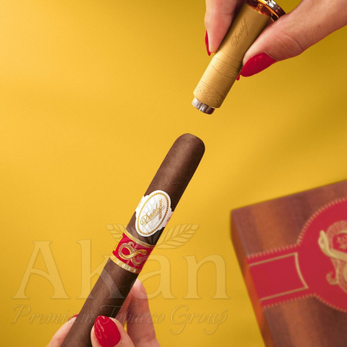 Zestaw akcesoriów 51003240 Davidoff Year of the Snake LE (popielnica, wyrzynarka, stojak, etui)