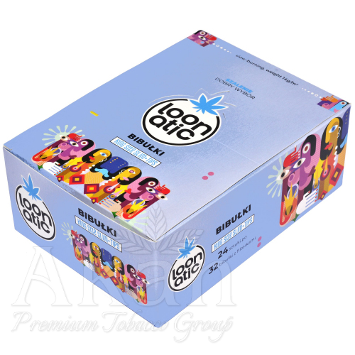 Bibułki Loonatic  King Size (32 listki)