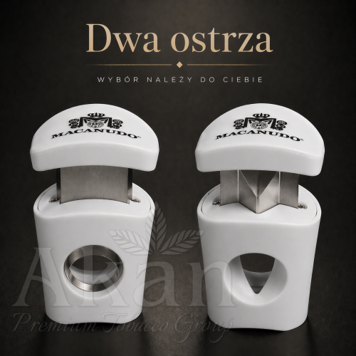 Obcinarka Macanudo Inspirado White 35401 (dwa ostrza)