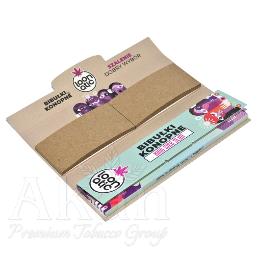 Bibułki Konopne Loonatic King Size (32 listki)